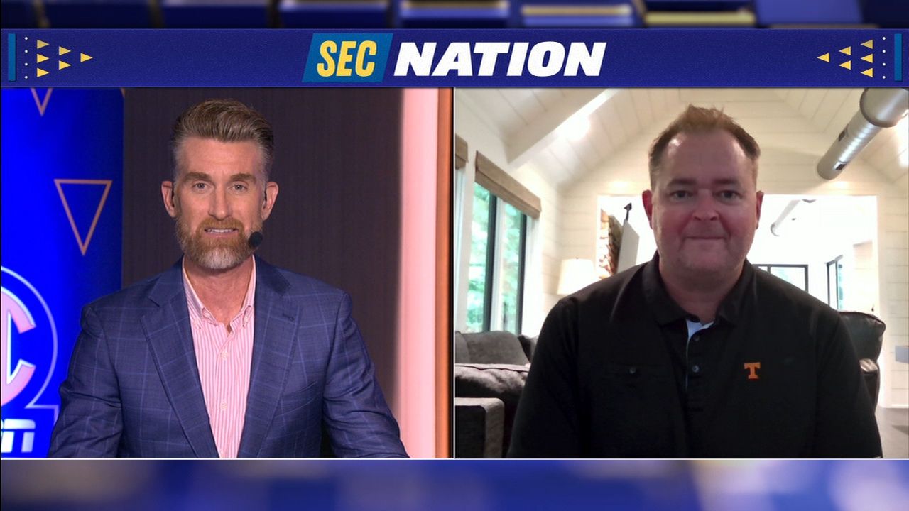 Heupel says Tennessee aims to play for SEC title
