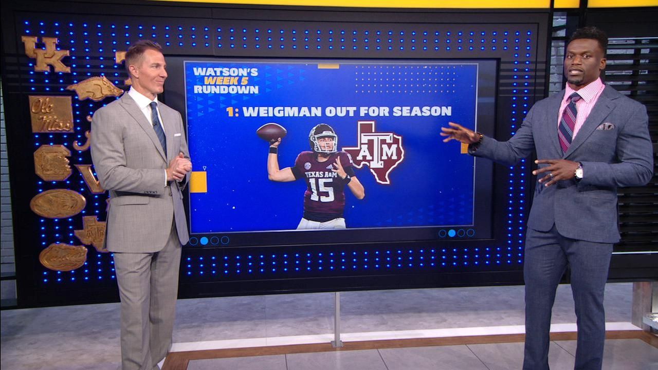 With Weigman out for year, Aggies turn to Johnson at QB