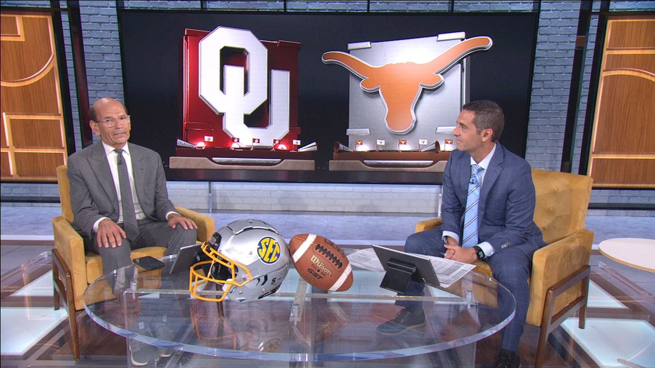Finebaum reacts to SEC opponents reveal for Texas, OU