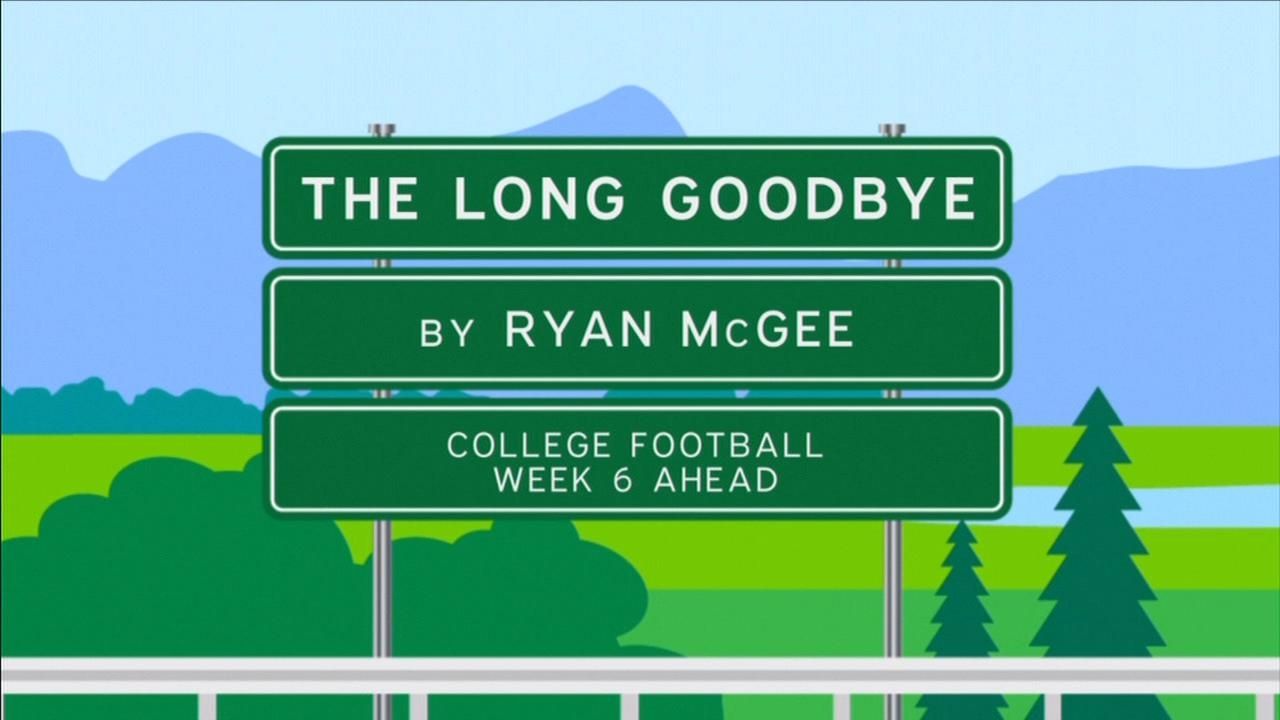 McGee Essay: The long goodbye, Week 6 ahead