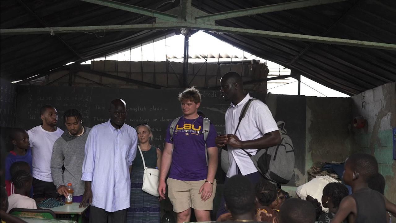 LSU players reflect on 'inspiring' trip to Senegal