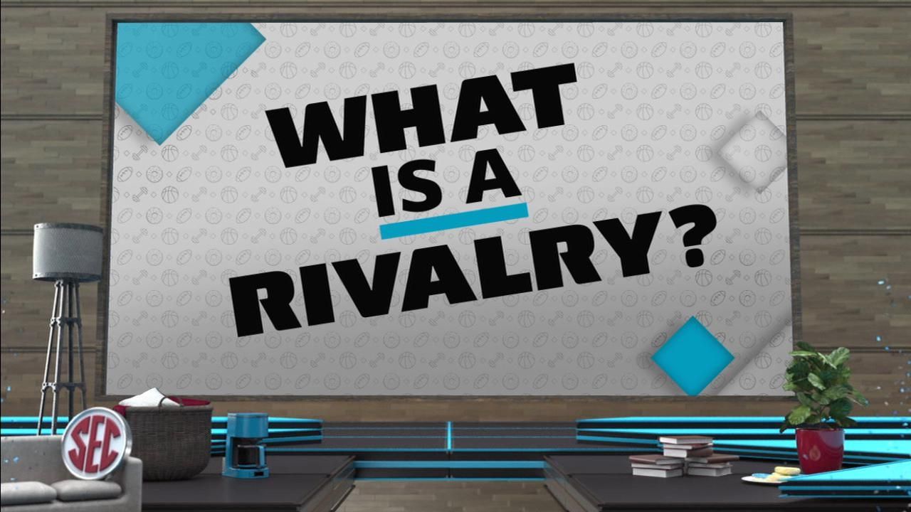 What is a rivalry?: 'You gotta show out'