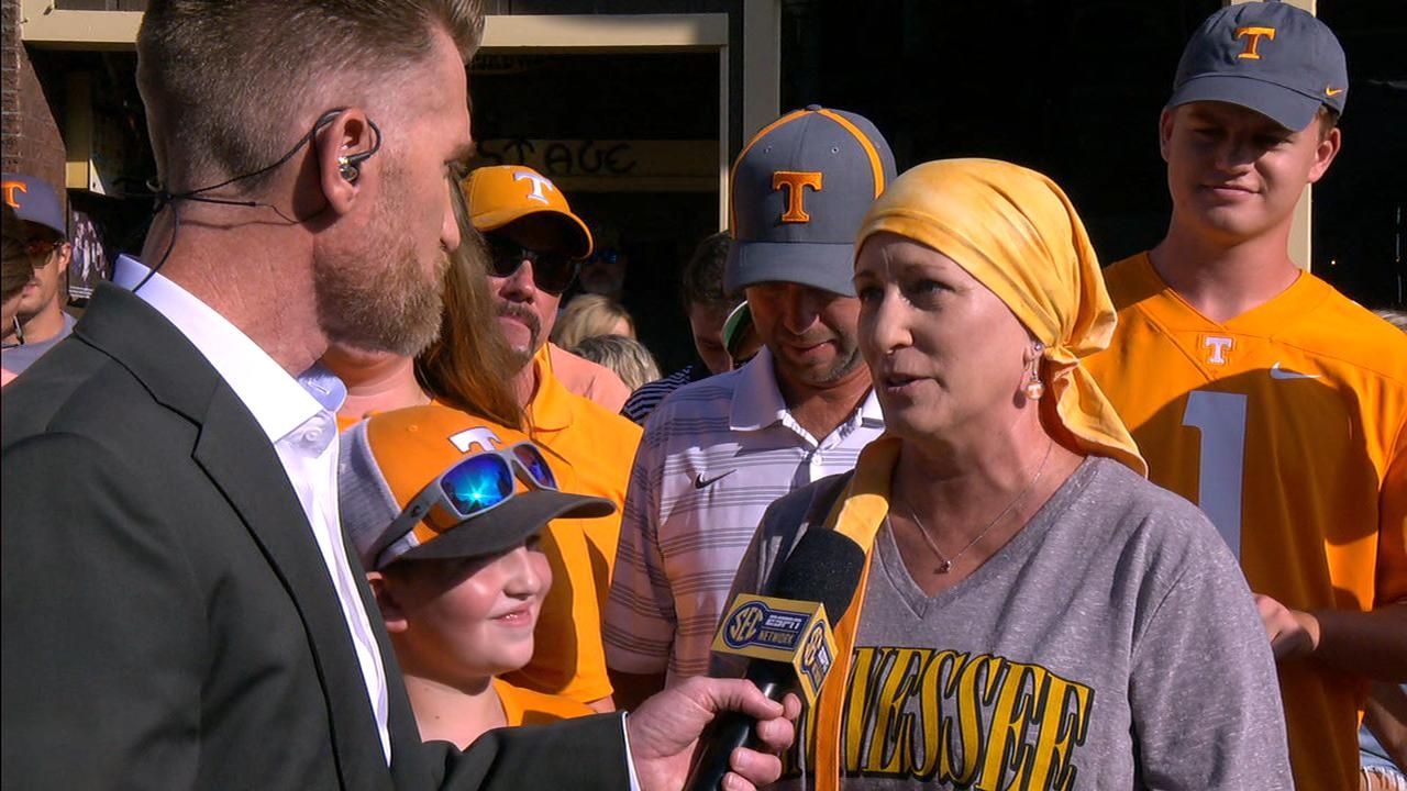 Bigger Than Football: UT fan inspires with her strength